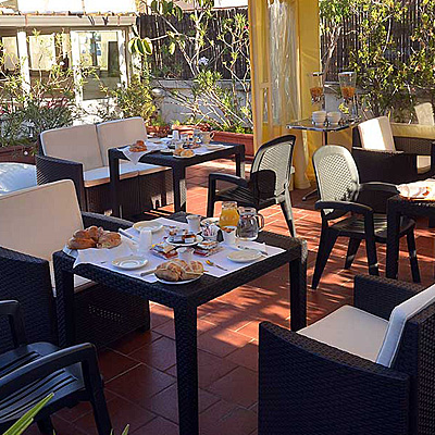 terrazza panoramica e giardino